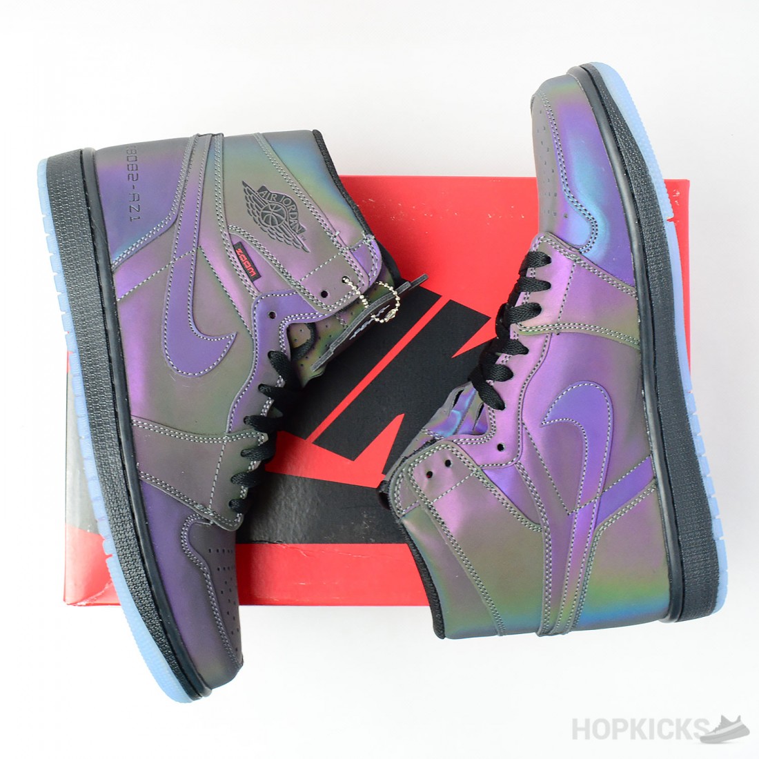 3m reflective air jordan 1 high zoom fearless